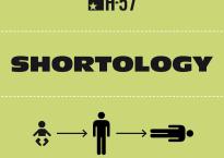 Shortology is a project by H-57, Milan-based creative design and advertising studio. Picture credit H-57